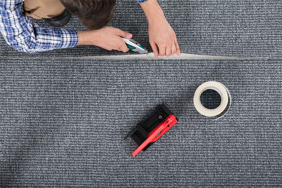 cutting carpet extra during installation murrieta ca